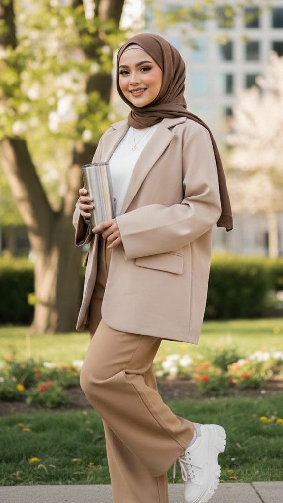 بليزر اوفر سايز : أفكار متميزة لتنسيقه بأناقة